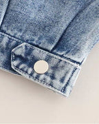Conjunto bebé 3 piezas vaquero: chaqueta denim, camiseta de algodón y pantalón elástico para niño y  en España