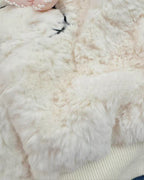 Conjunto niña invierno 2 piezas ropa niña felpa y vaquero con diseño de gatito,looks diarios adorables. o Ideal para primavera y para clima otoñal en España