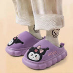 Pantuflas de invierno cálidas con diseño de caricatura en España