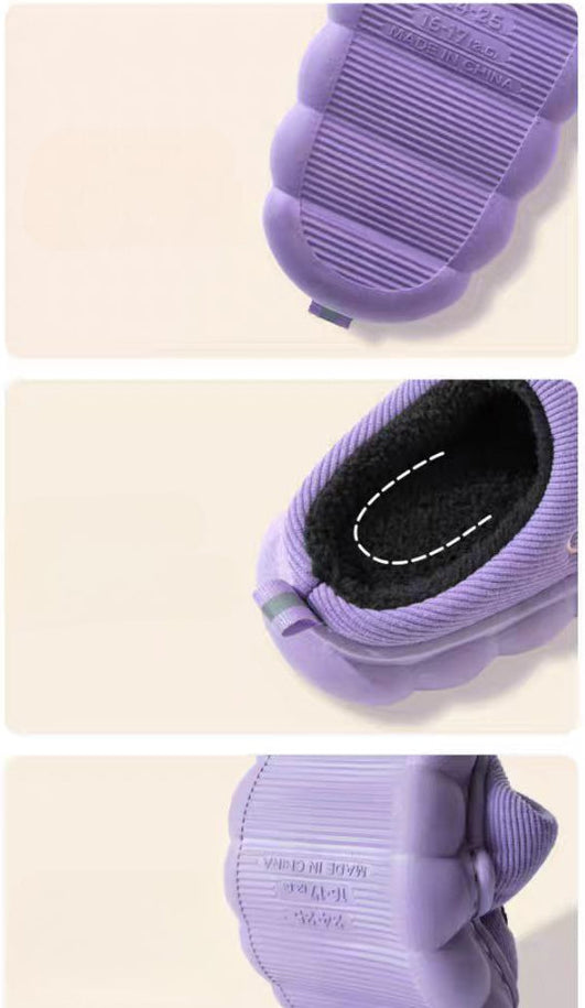 Pantuflas de invierno cálidas con diseño de caricatura en España