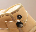 Bota de invierno con diseño adorable decorada con cara de osito en España