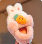 Pantuflas de invierno cálidas con diseño de dibujos animados en España