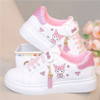 Zapato rosa encantador para niña con diseño de dibujos animados