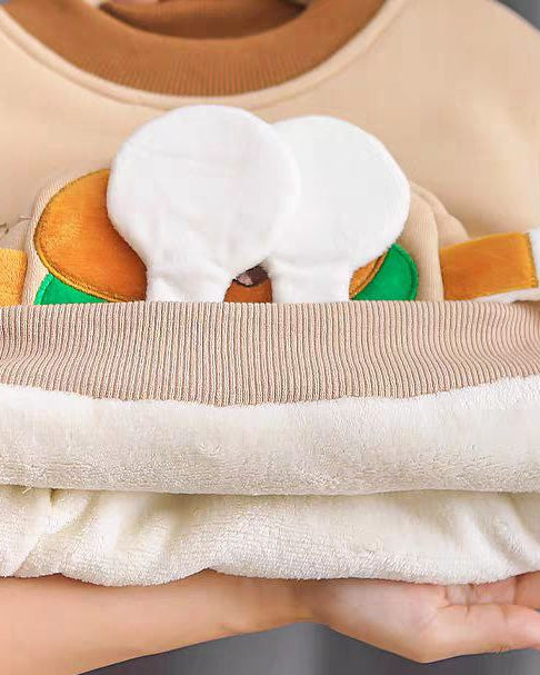 Conjunto bebé invierno suéter y pantalón grueso algodón, Ideal para primavera en España