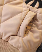 Chaqueta de invierno acolchada para niños y niñas con forro cálido y cremallera en España