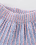 Vestido niña invierno de tejido suave con textura cómoda | vestido niña punto suave | ropa niña elegante en España