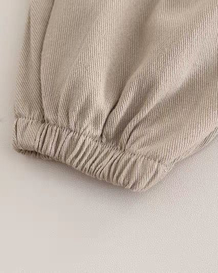 Conjunto bebé niño 3 piezas otoño invierno: camisa cuadros, cárdigan tejido y pantalón ,Ideal para clima otoñal en España