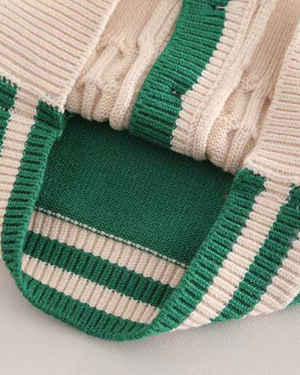 Conjunto bebé niño 3 piezas otoño invierno: camisa cuadros, cárdigan tejido y pantalón ,Ideal para clima otoñal en España
