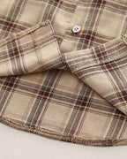 Conjunto bebé niño 3 piezas ropa infantil: camisa cuadros, chaleco lana y pantalón vaquero en España