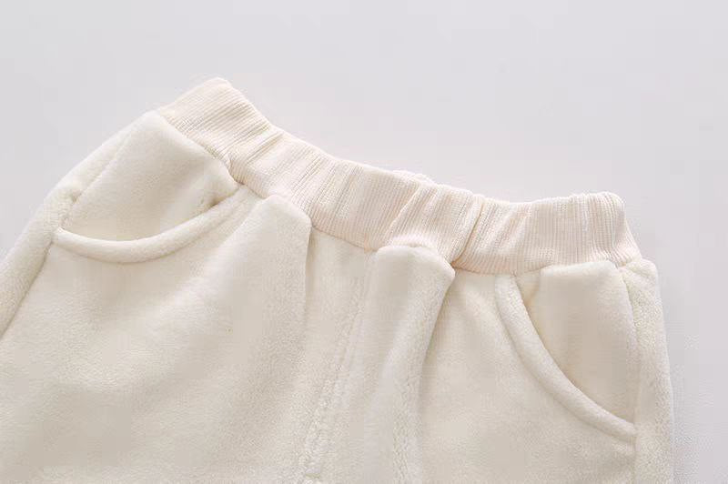 Conjunto bebé invierno terciopelo 2 piezas (chaqueta y pantalón oso 3D) Ideal para primavera en España