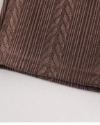 Conjunto niña invierno 3 piezas chaqueta tejida y pantalón de terciopelo con bolso,Ideal para clima otoñal en España