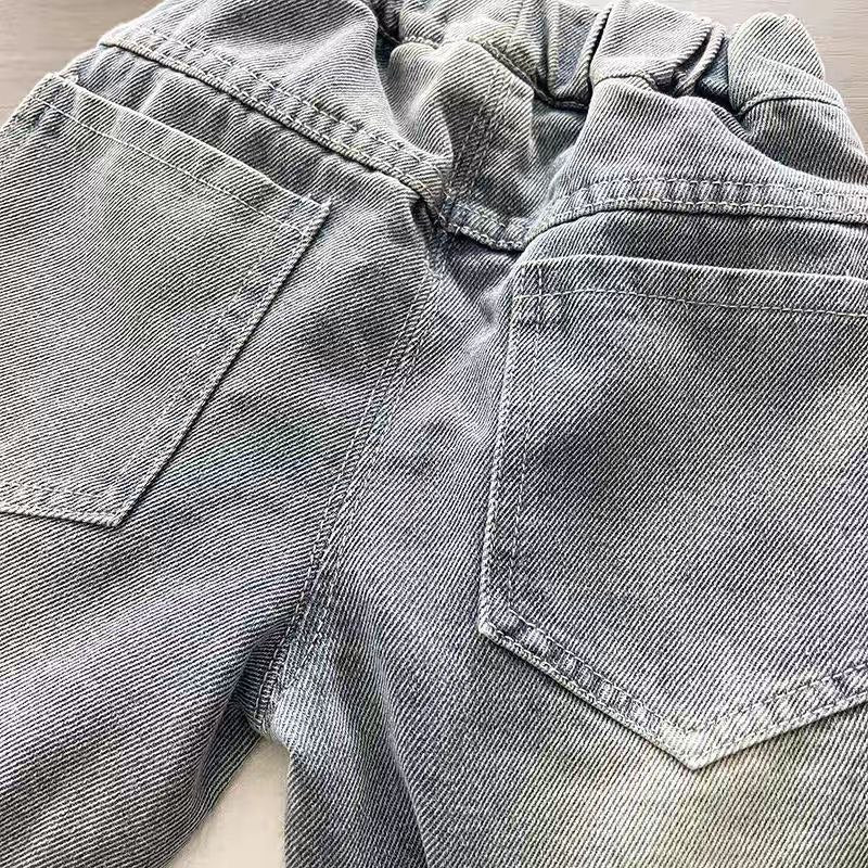 Conjunto niño invierno 3 piezas suéter con camisa integrada y pantalón vaquero estampado  en España