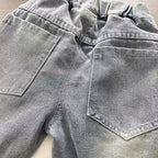 Conjunto niño invierno 3 piezas suéter con camisa integrada y pantalón vaquero estampado  en España