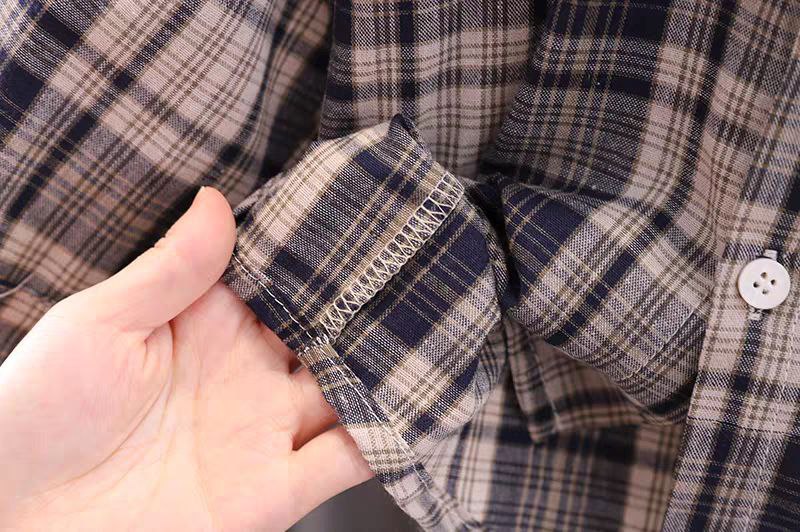 Conjunto bebé niño 3 piezas camisa de cuadros, camiseta interior y pantalón vaquero en España