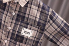 Conjunto bebé niño 3 piezas camisa de cuadros, camiseta interior y pantalón vaquero en España