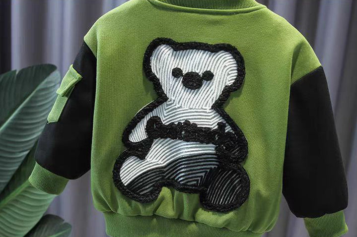 Conjunto deportivo niño 2 piezas chaqueta y pantalón,chándal infantil invierno ,Ideal para clima otoñal  en España