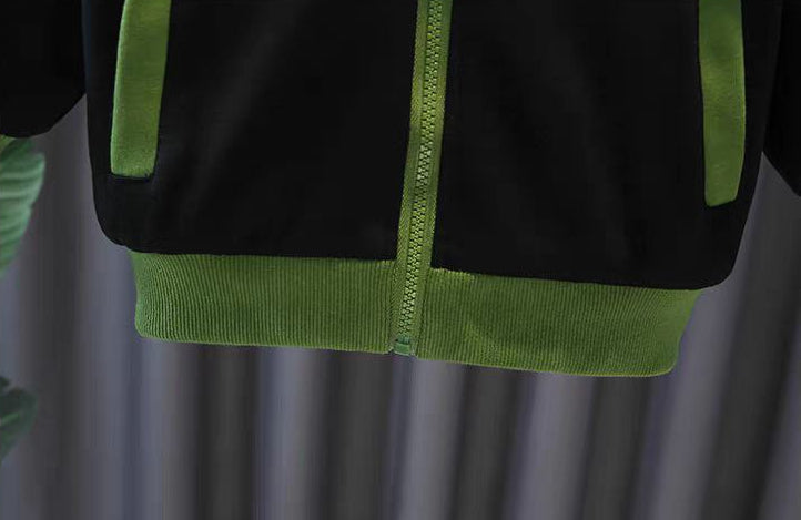Conjunto deportivo niño 2 piezas chaqueta y pantalón,chándal infantil invierno ,Ideal para clima otoñal  en España