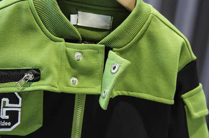 Conjunto deportivo niño 2 piezas chaqueta y pantalón,chándal infantil invierno ,Ideal para clima otoñal  en España