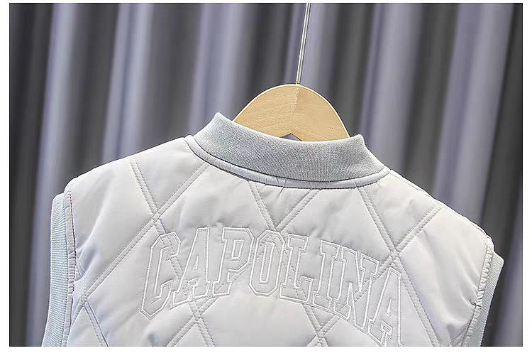 Conjunto de invierno para niño de 3 piezas: sudadera con capucha, chaleco acolchado y pantalón térmico,ropa niño invierno,Ideal para clima otoñal en España