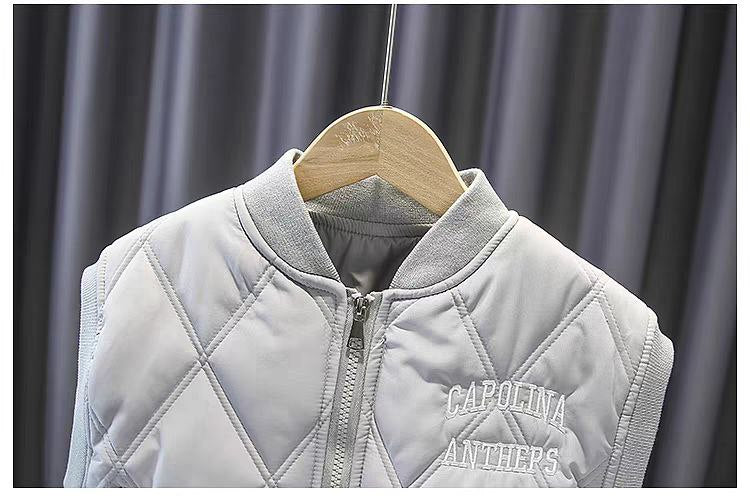 Conjunto de invierno para niño de 3 piezas: sudadera con capucha, chaleco acolchado y pantalón térmico,ropa niño invierno,Ideal para clima otoñal en España