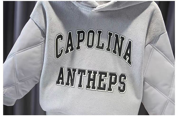 Conjunto de invierno para niño de 3 piezas: sudadera con capucha, chaleco acolchado y pantalón térmico,ropa niño invierno,Ideal para clima otoñal en España