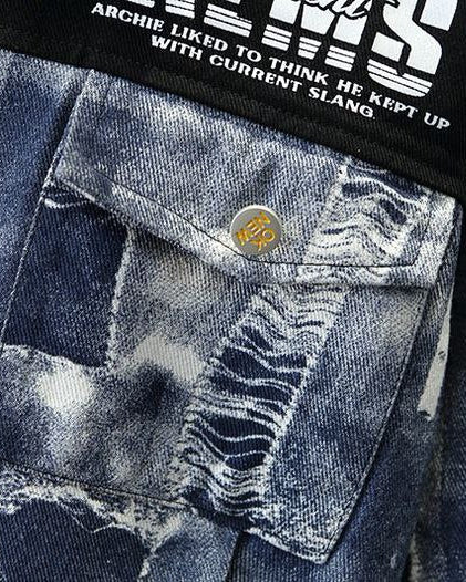 Conjunto niño 2 piezas denim casual: chaqueta y pantalón estilo deportivo en España