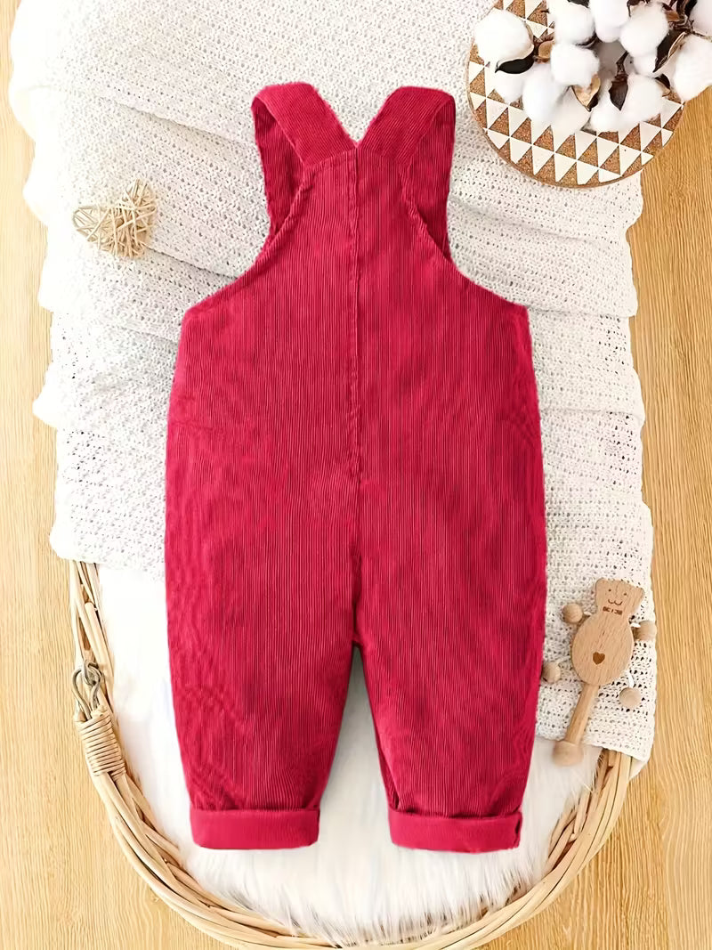 Suavidad de Pana: El Overol de Osito Perfecto