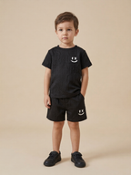 Conjunto Casual "Black Texture"