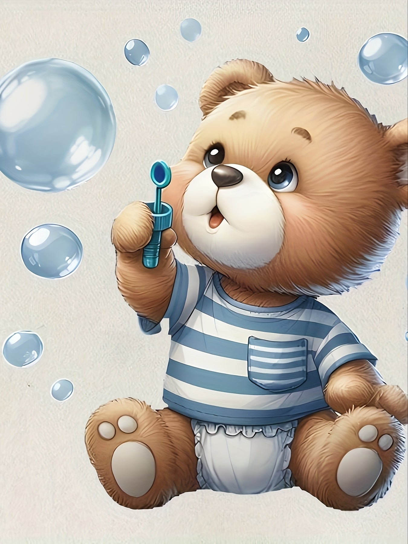 Mameluco de Oso Burbujas