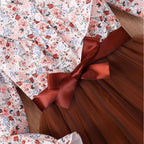 Vestidos de tul y flores: elegancia en colores vibrantes y un diseño encantador