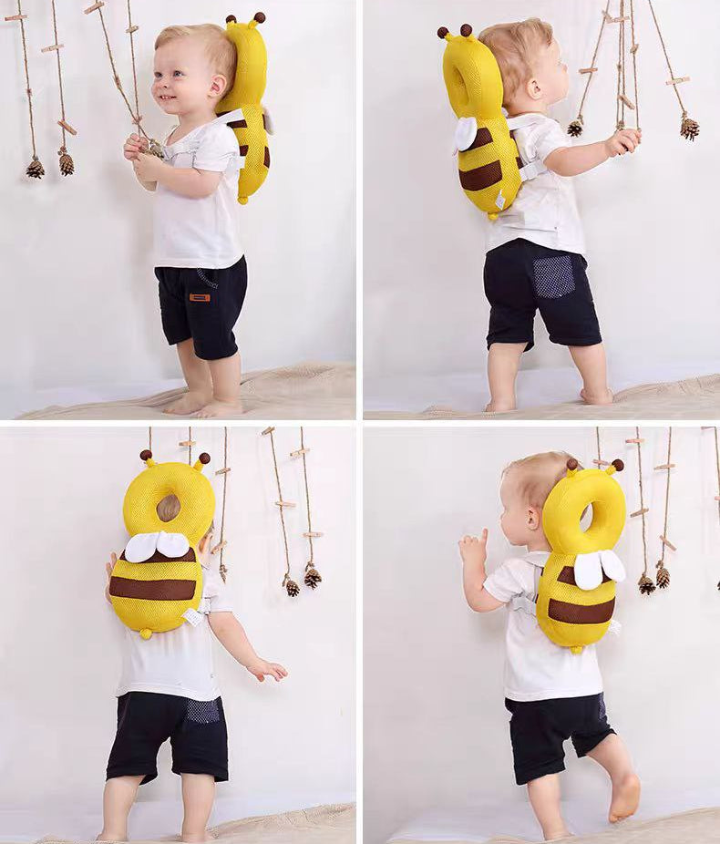 Almohada 3D para proteger la cabeza de tu bebé al gatear y caminar