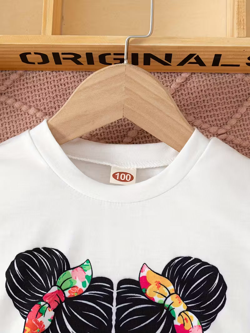 Top de volantes y falda mágica para días especiales