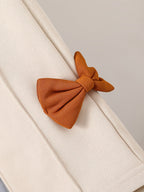 Conjunto Moderno de Algodón con Detalles de Lazos