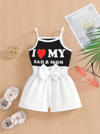 Conjunto Veraniego Bicolor para las más Pequeñas de la Casa