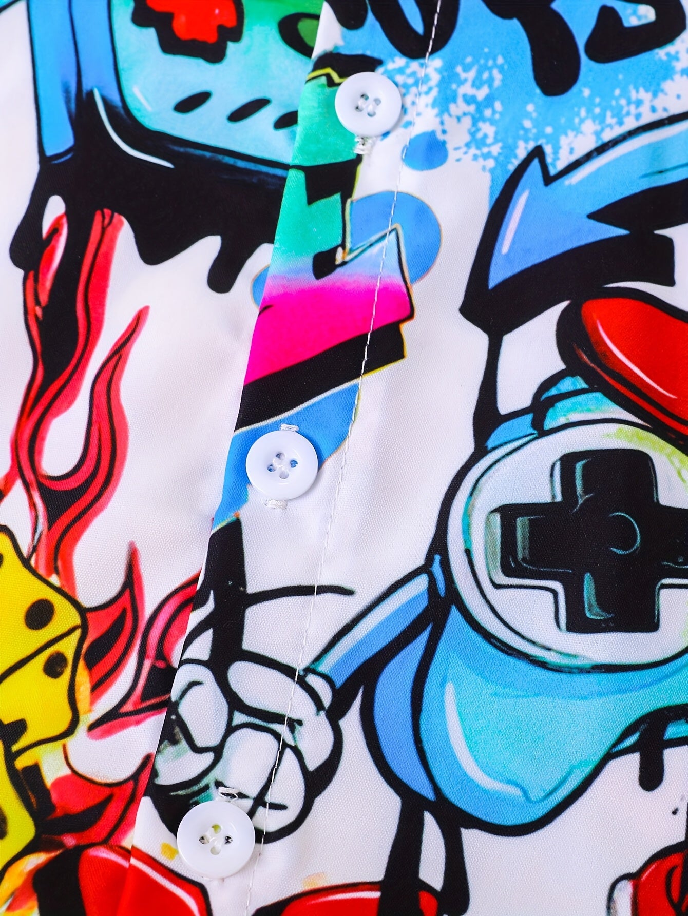 Conjunto de Verano Graffiti para Niños (3 Piezas)