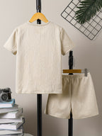 Conjunto de Verano con Relieve y Logo de Caballo