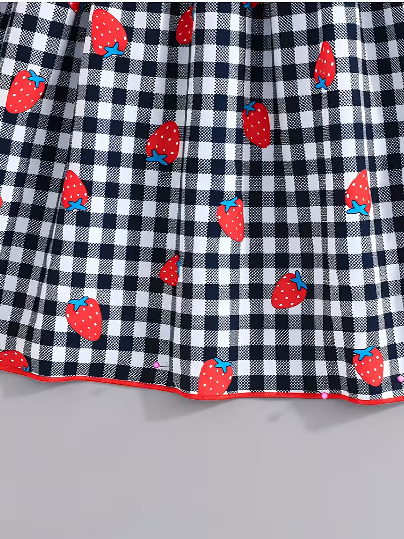 Estilo Gingham y fresas la combinación perfecta
