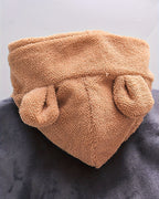 Conjunto niño invierno 3 piezas ropa infantil con osito bordado y chaleco con capucha , Ideal para clima otoñal en España