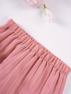 Conjunto Plisado de Verano para Niñas