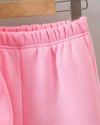 Conjunto niña 2 piezas sudadera con capucha y pantalón deportivo a juego para ropa niña en España