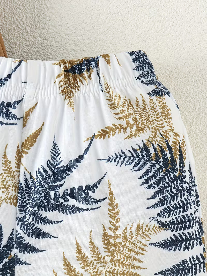 Aventura Tropical: Confort y Estilo Natural para tu Pequeño