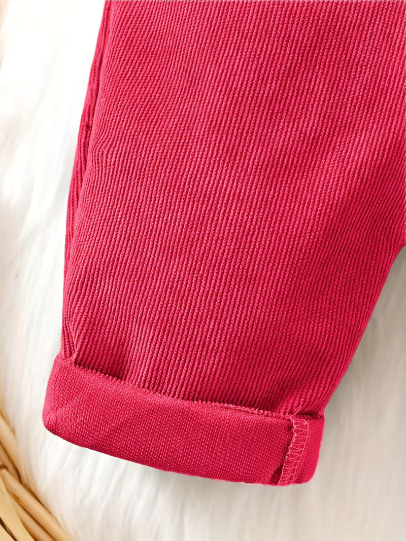 Suavidad de Pana: El Overol de Osito Perfecto