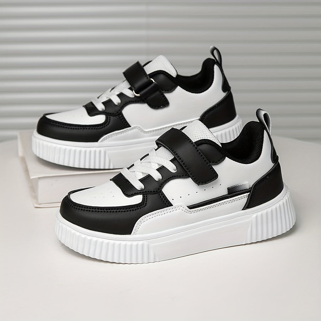 Deportivas Casual Blanco y Negro