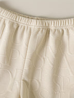 Conjunto de Verano con Relieve y Logo de Caballo