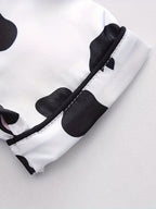 Comodidad total en casa Conjunto de pijama de 2 piezas estilo animado