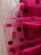 Vestido de Tul con Lunares para Niña