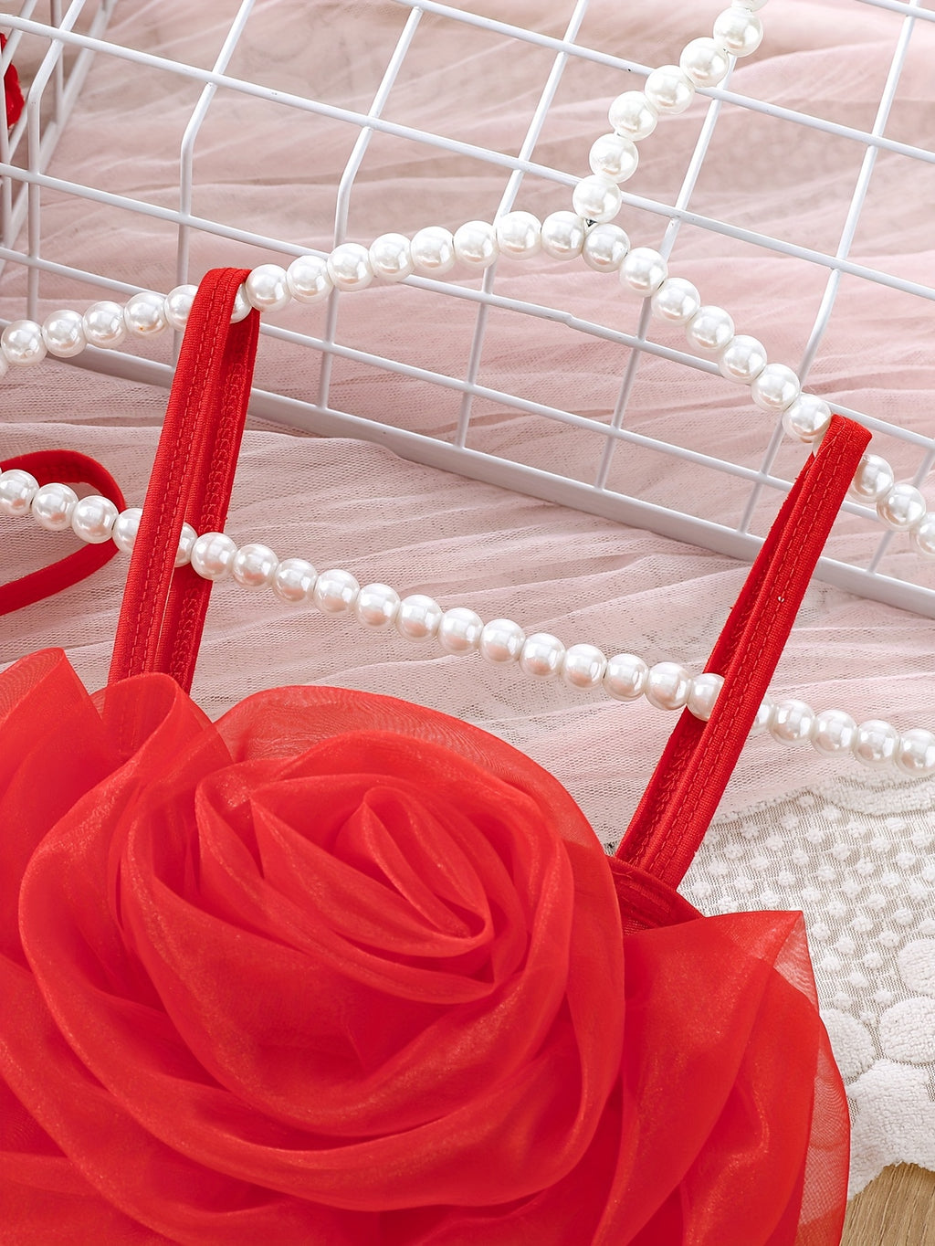 Conjunto de Verano con Flor 3D