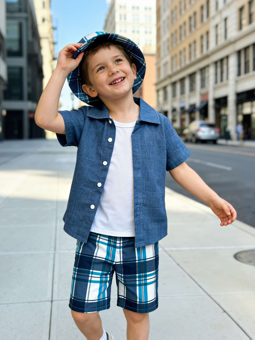 Conjunto Casual De Verano para Niños