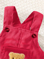 Suavidad de Pana: El Overol de Osito Perfecto