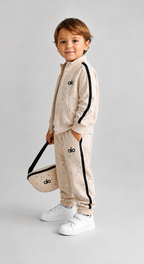 Conjunto alo 3 piezas invierno con bolso de felpa
